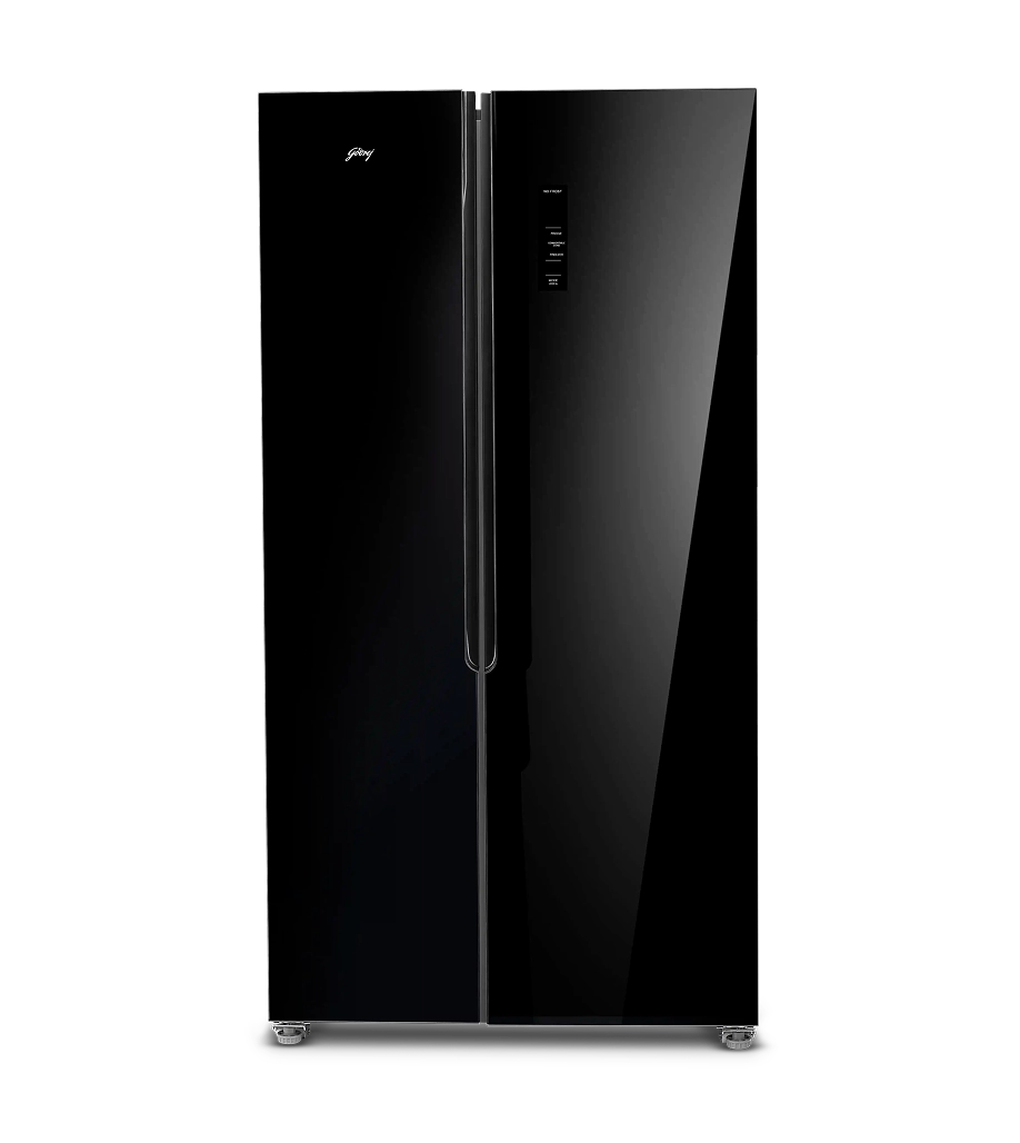 Side by Side Refrigerator 600L Eon Velvet Opera Black - Image 2