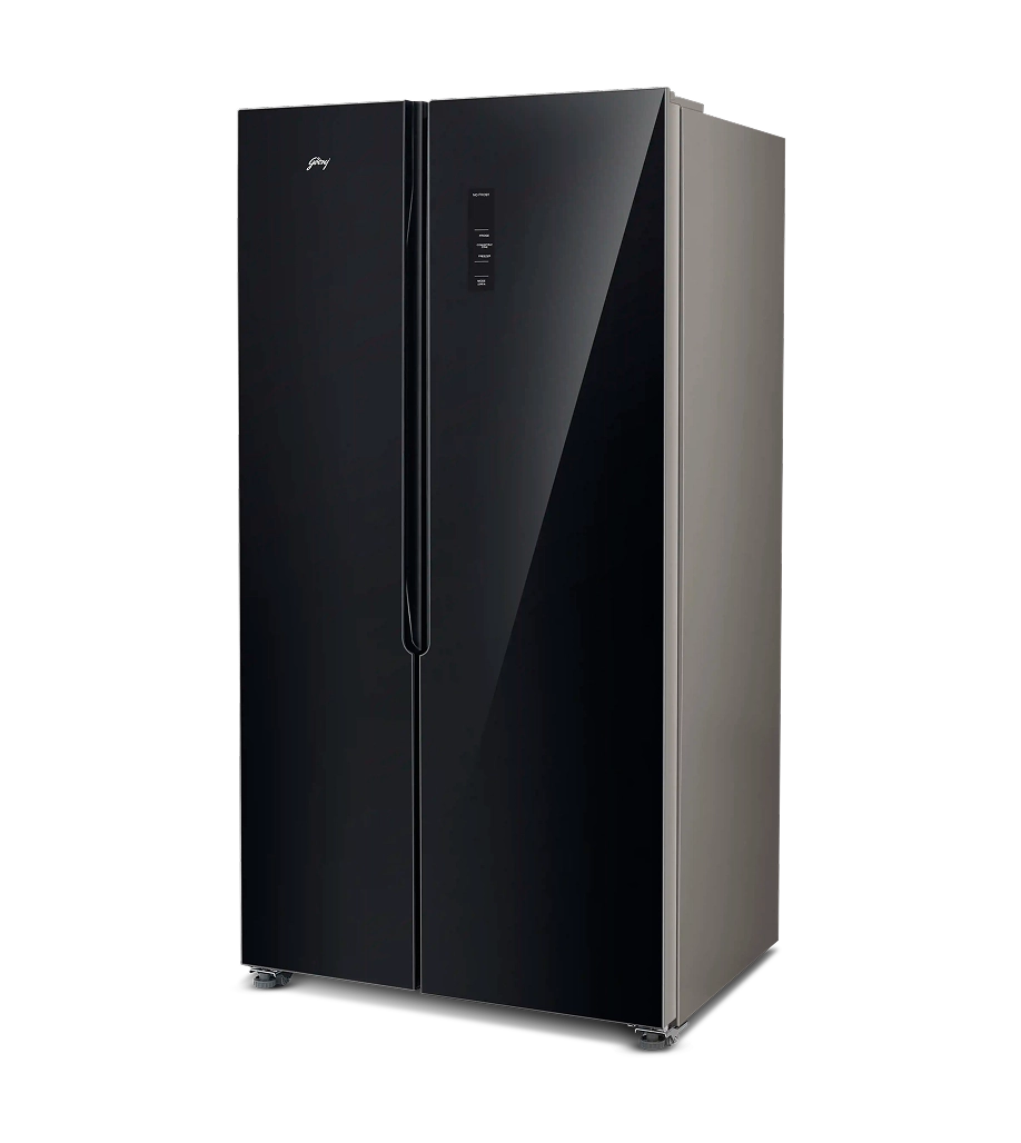 Side by Side Refrigerator 600L Eon Velvet Opera Black - Image 4